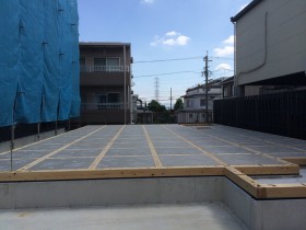 床断熱敷き込み 床断熱敷き込み