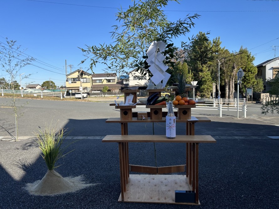 稲沢市　新築　地鎮祭