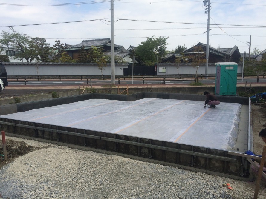 墨出し・ベース型枠 墨出し・ベース型枠